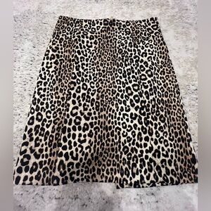 MICHAEL Michael Kors Leopard Print Mini Skirt